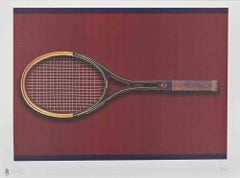 Tennis, Olimpiadi di Pechino 2008 - Litografia di Fabio Mauri
