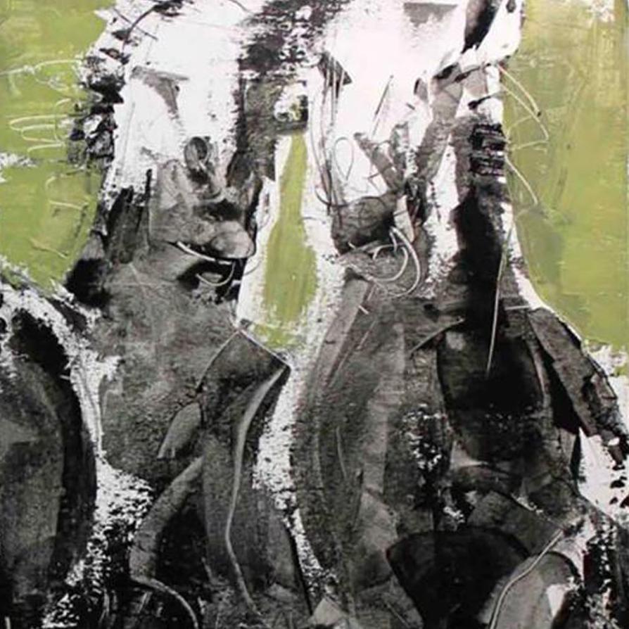 Fabio Modica
HORSES
The energy of nature is the energy of painting. This piece, which belongs to a series of four paintings, is an attempt to harmonize the two worlds, the natural and the artistic one. The subject portrayed is only an excuse for