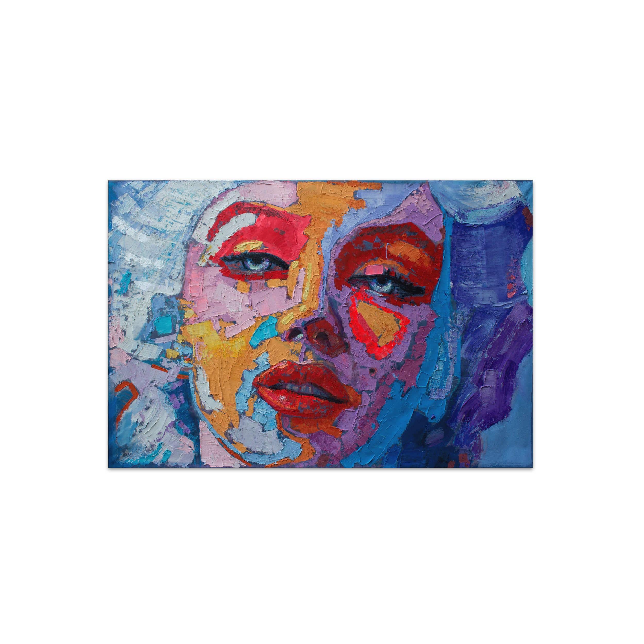 Fabio Modica Figurative Painting - Marilyn