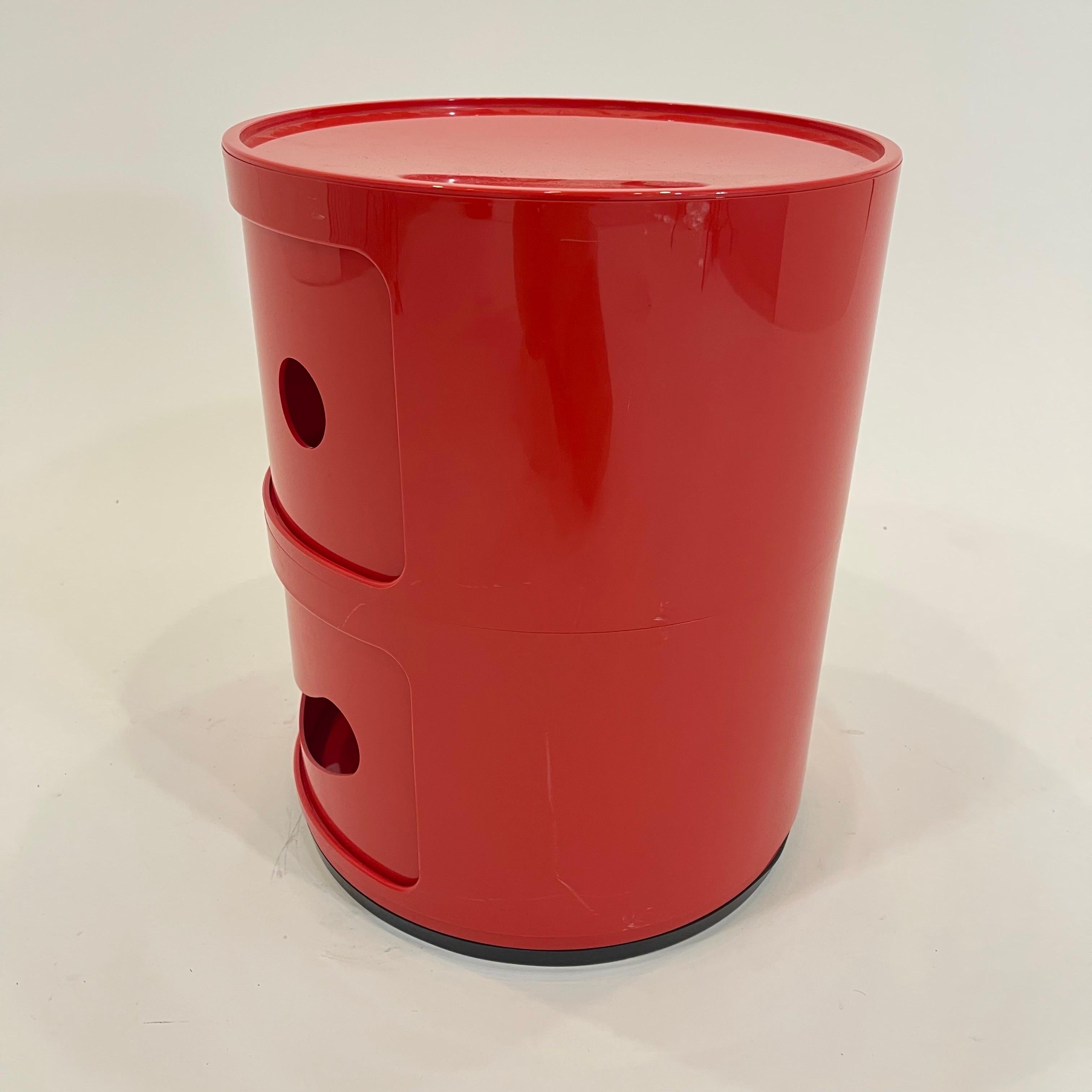 Teint Fabio Novembre Componibili Smile Cabinet pour Kartell, Italie 2017