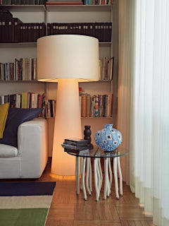 Fabio Novembre Org Console Table Steel Core and Red Rope Exterior for Cappellini