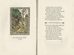 FABLES OF AESOP & Caxton's AESOP – OFFICINA BODONI, with hand-colored plates