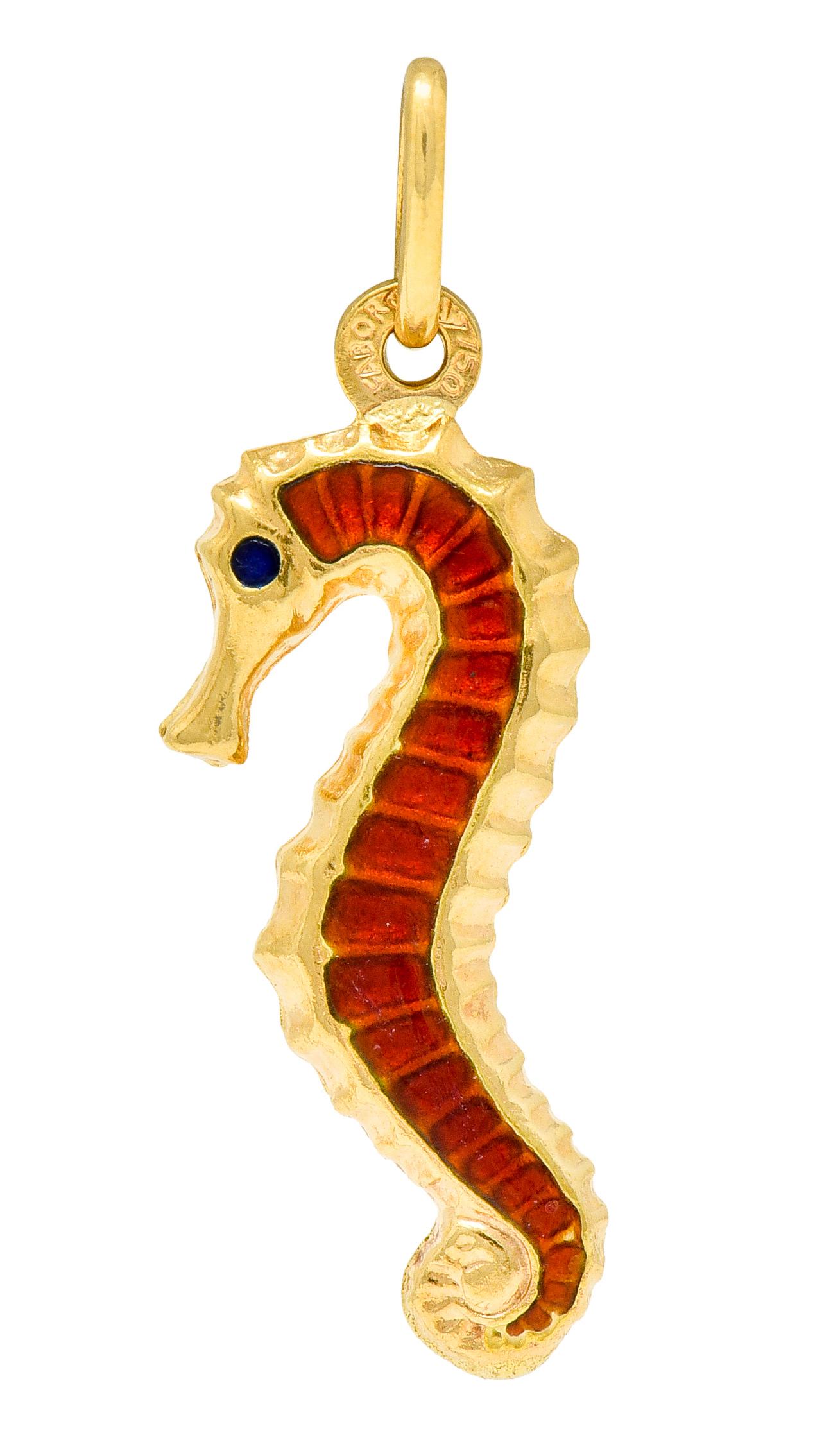 seahorse charm hermes