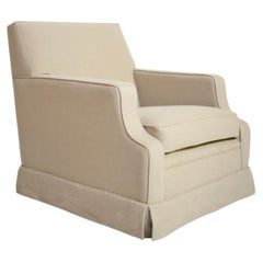 Sillón de tela, década de los 60.