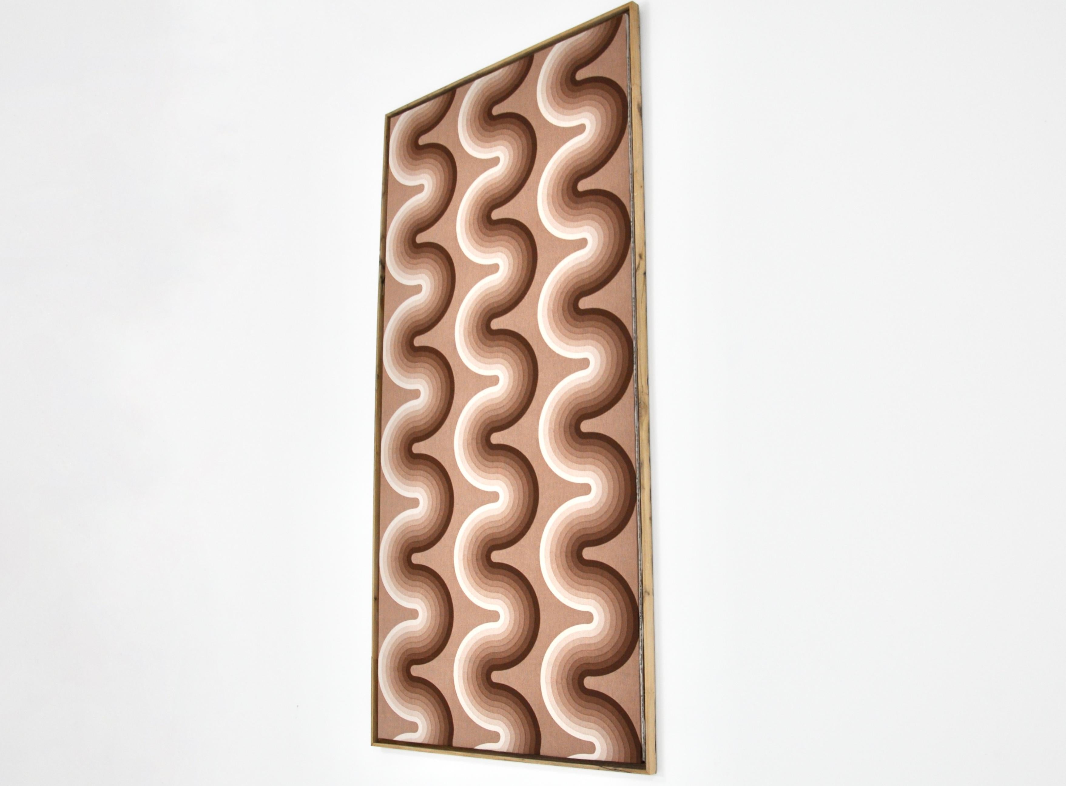 Space Age Fabric Board by Verner Panton for Mira Spectrum, 1970S For Sale