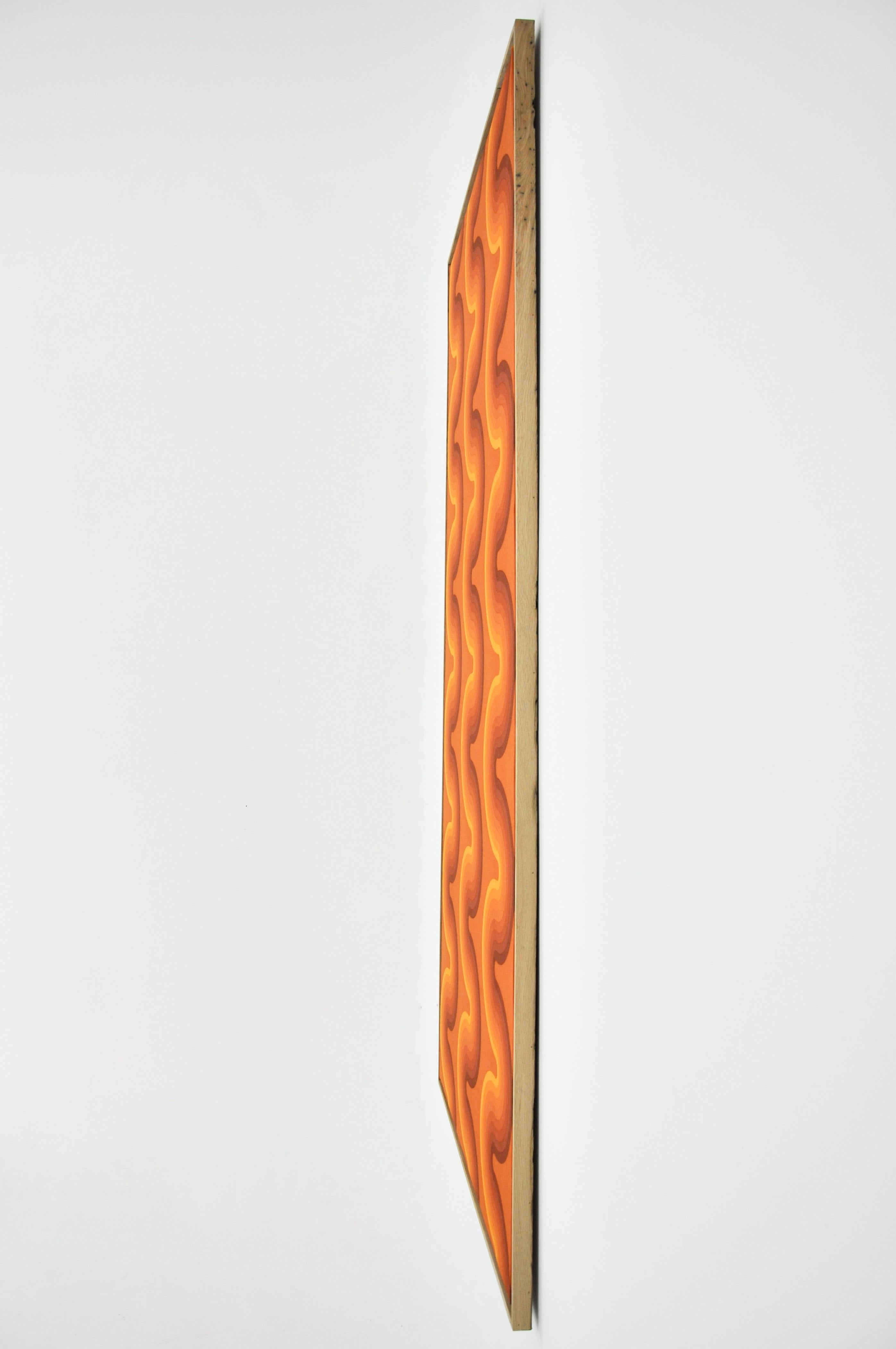 Fabric Board by Verner Panton for Mira Spectrum, 1970S In Good Condition For Sale In bruxelles, BE