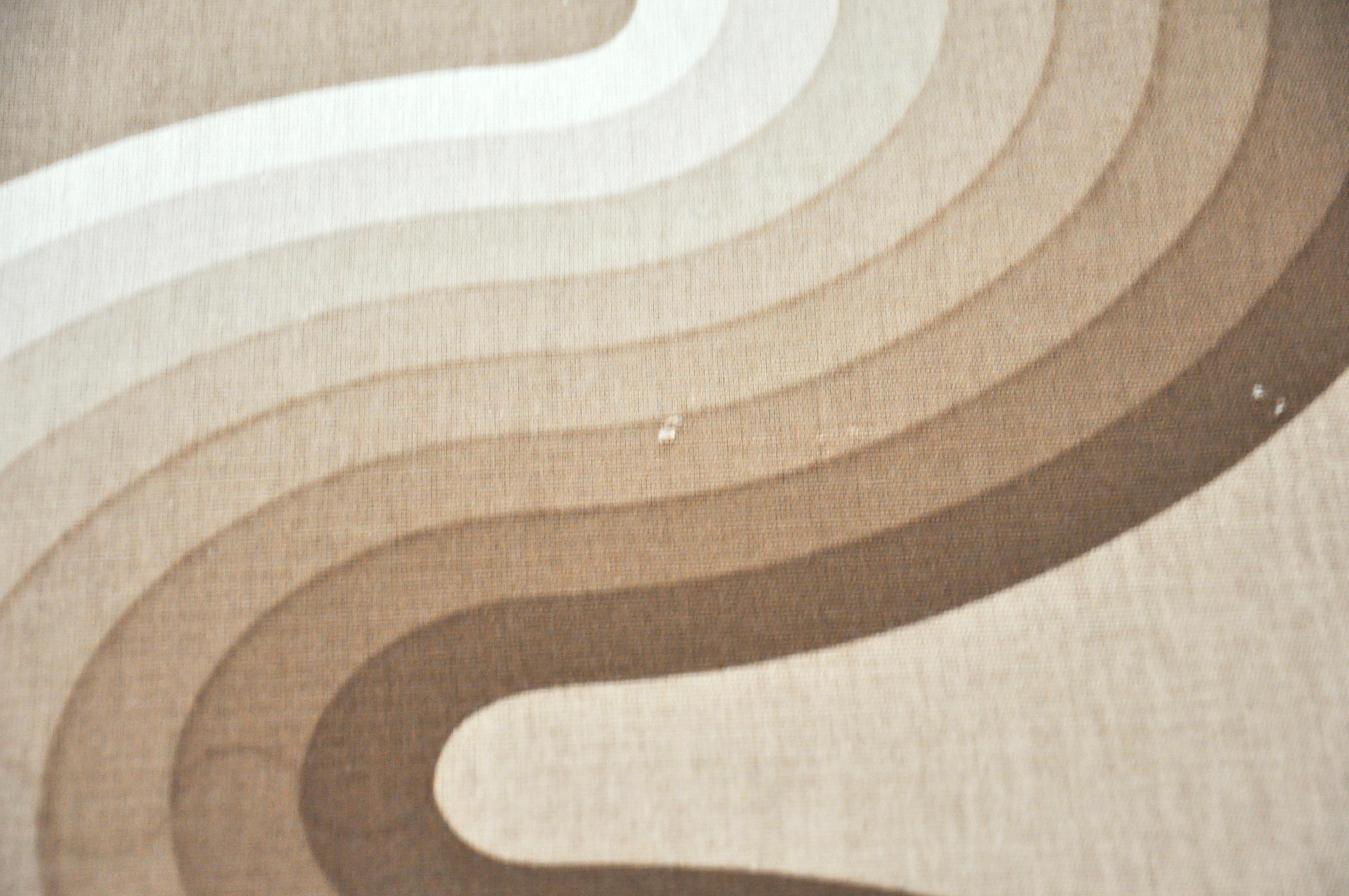 Fabric Board by Verner Panton for Mira Spectrum, 1970S For Sale 3