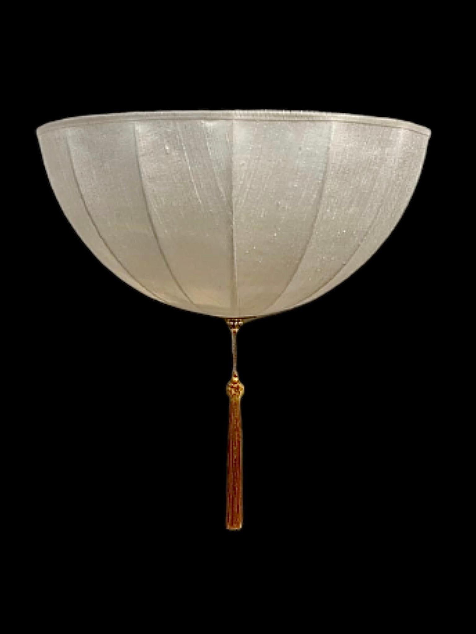 Stoffabteilung Wiener Werkstaette Seide Wandleuchte Wandlampe (Jugendstil) im Angebot