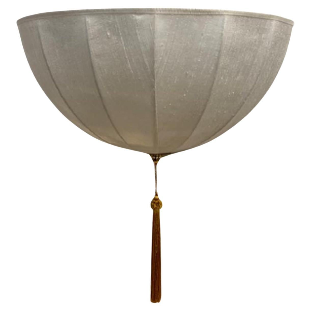 Stoffabteilung Wiener Werkstaette Seide Wandleuchte Wandlampe im Angebot