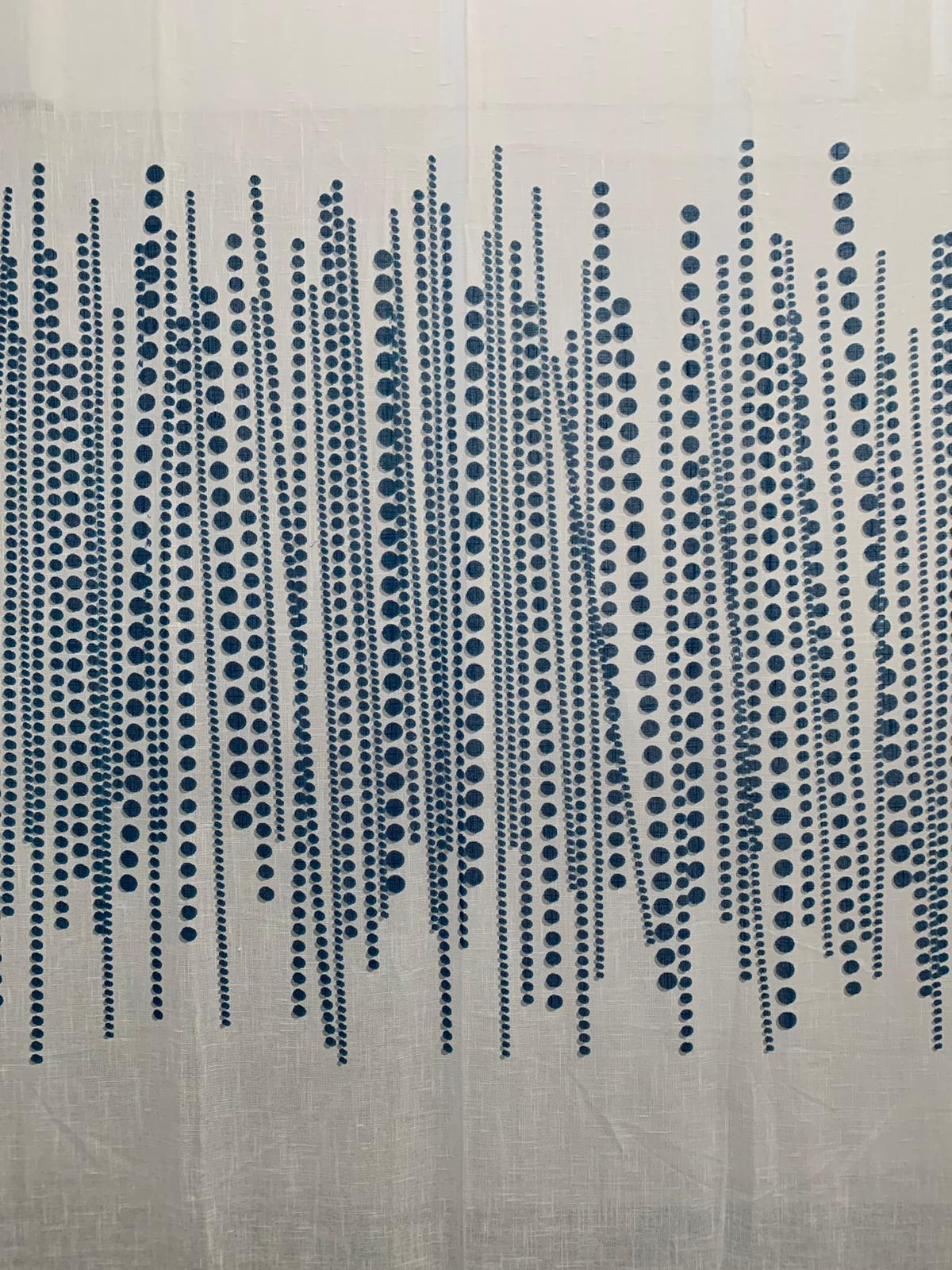 Italian Fabric Divider by Silvio Coppola for Tessitura Di Mompiano, 1970s For Sale