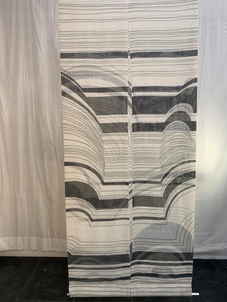 Fabric Divider by Silvio Coppola for Tessitura Di Mompiano, 1970s For Sale 1