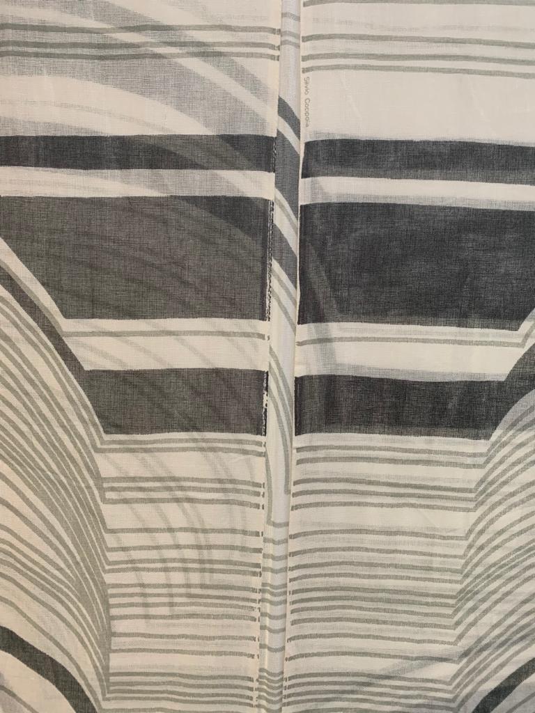 Fabric Divider by Silvio Coppola for Tessitura Di Mompiano, 1970s For Sale 2
