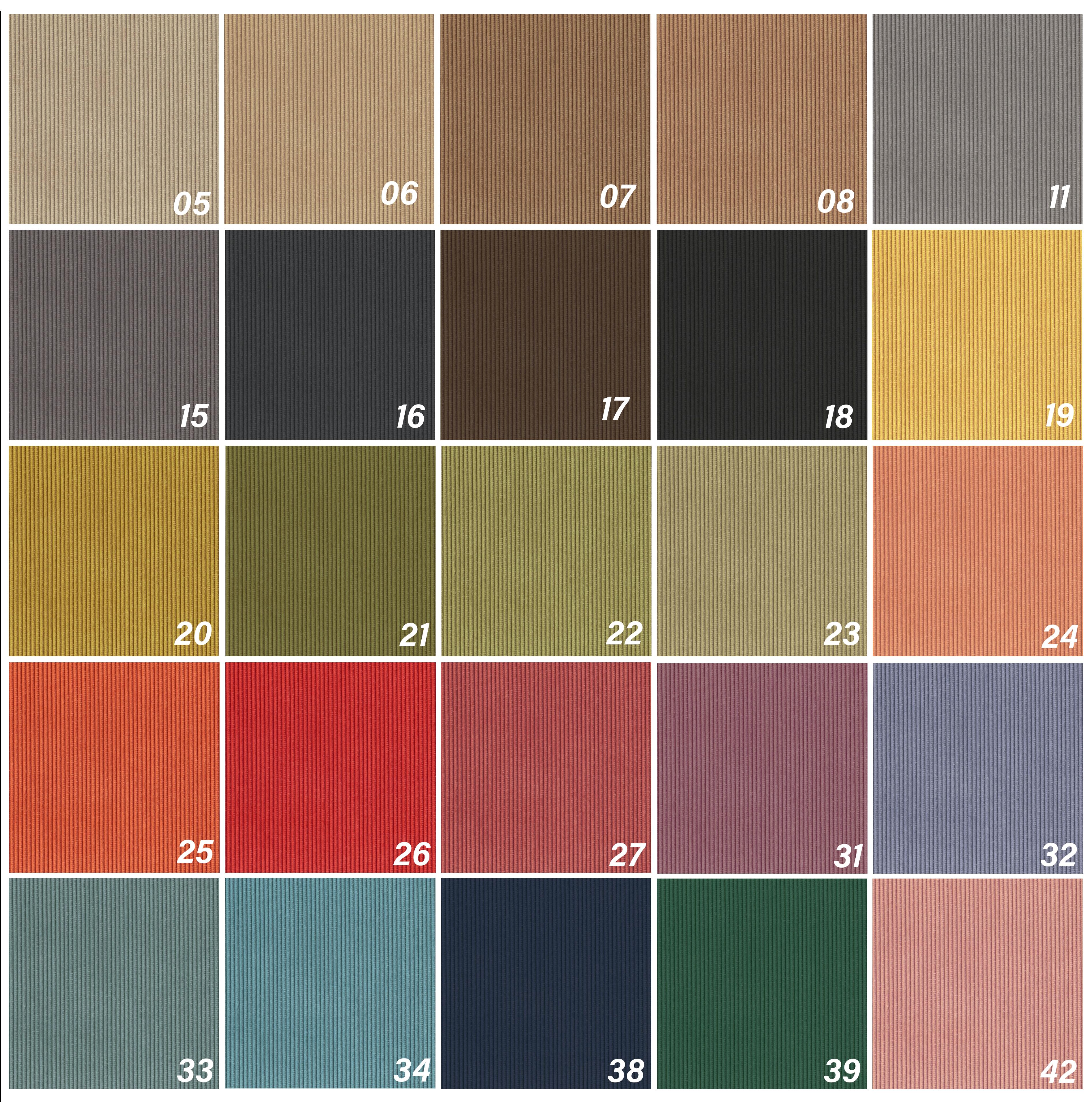 20ième siècle Échantillons de finitions de tissus, Vintola Studio, Europe, Pologne en vente