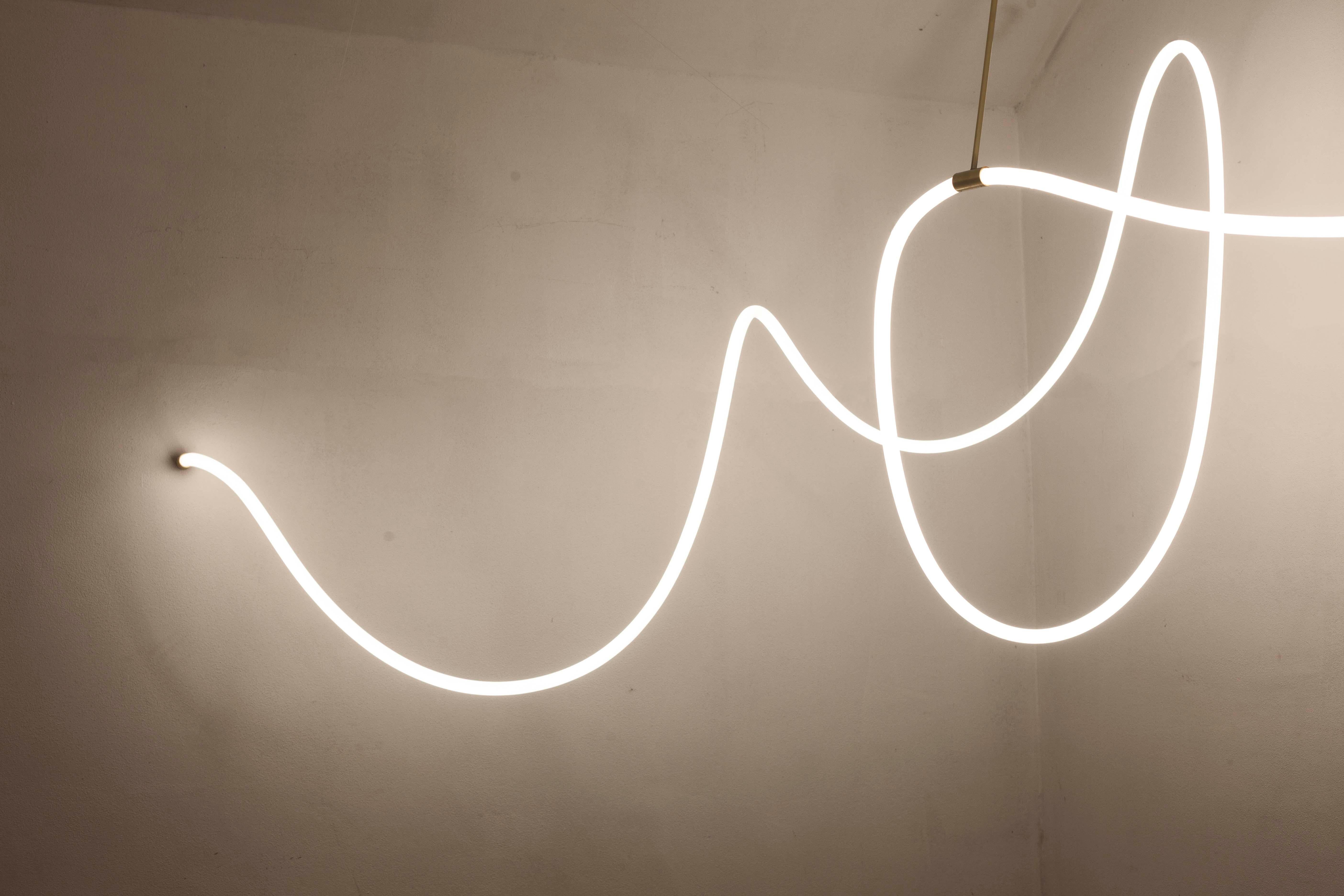 Fabric Flexible Light by Morghen In New Condition In Geneve, CH