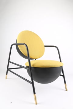 Silla de tela Indolente de Studio Caramel