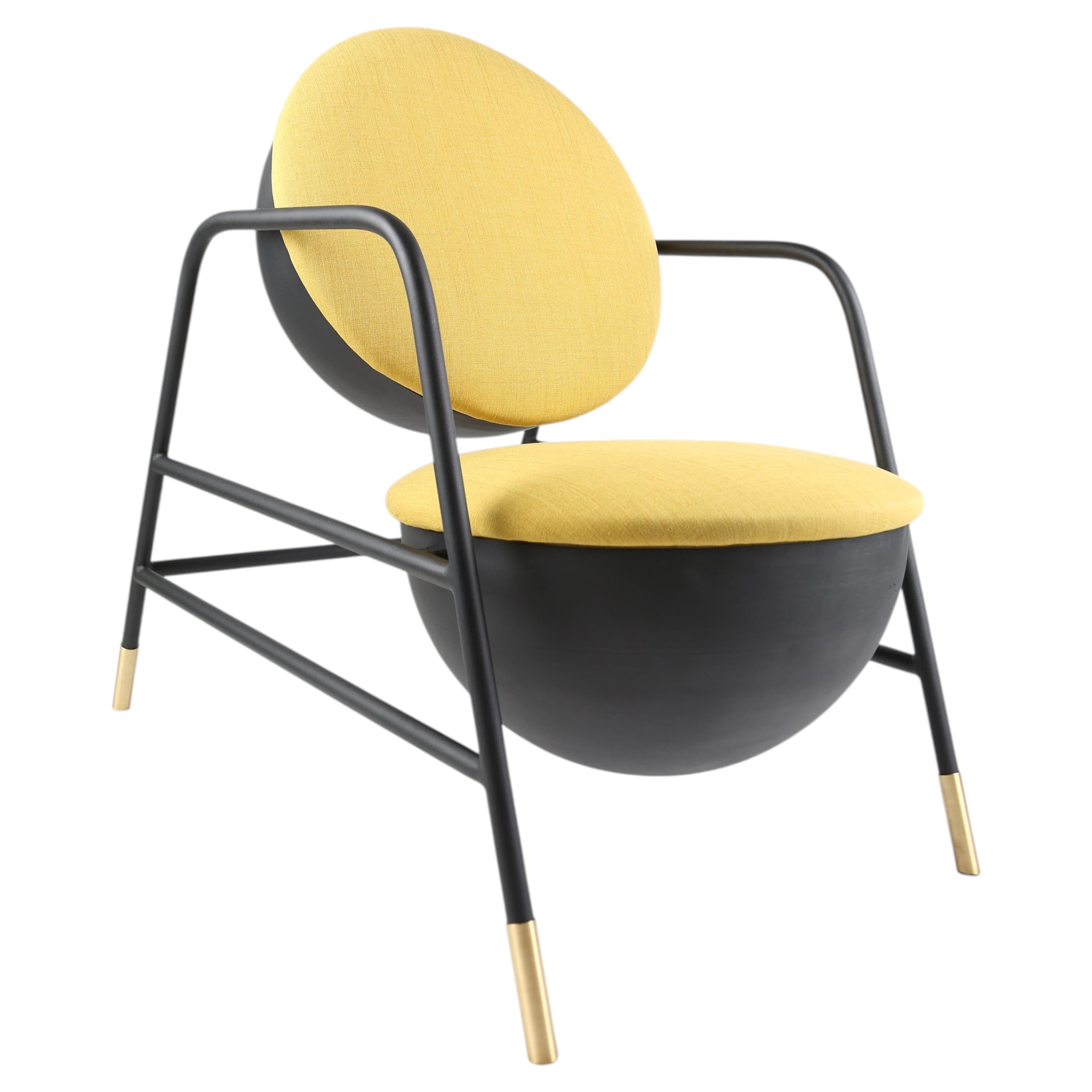 Fabric Indolente Chair by Studio Caramel