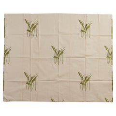 Fabric Lampas with Lilies of The Valley