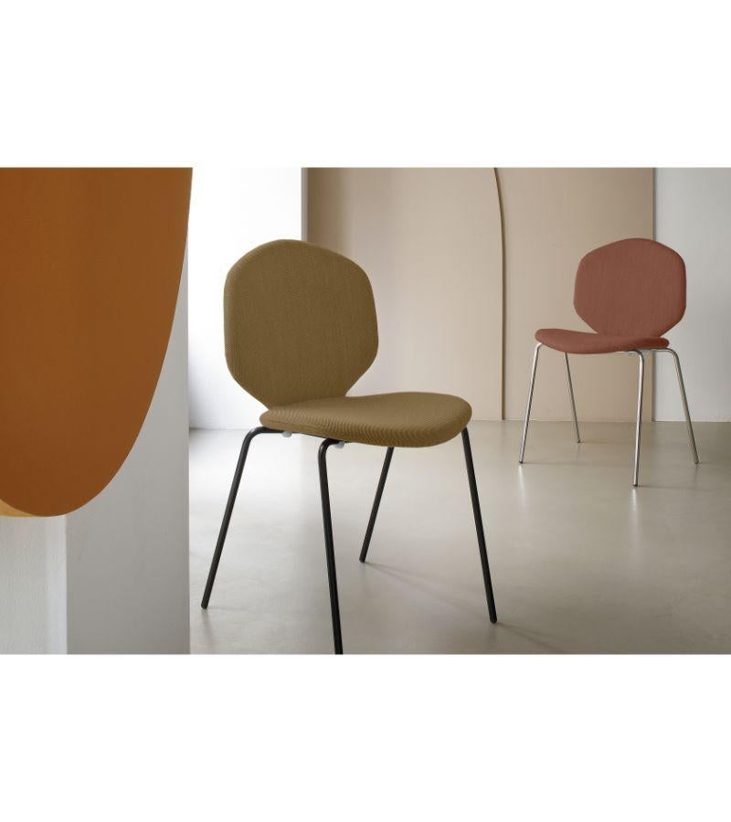 Lacquered Fabric LouLou Chair by Shin Azumi For Sale