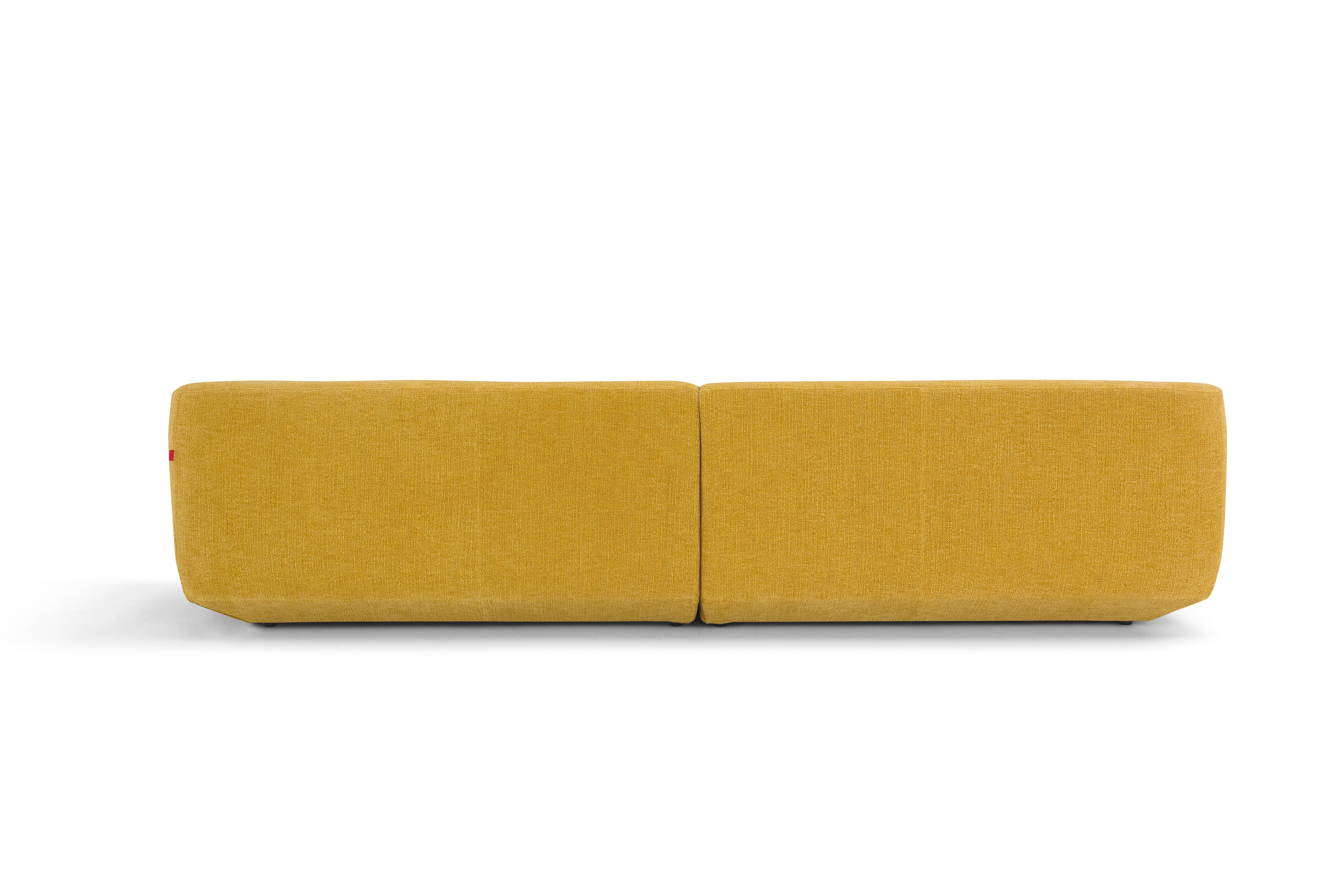 Post-Modern Fabric Panis Deep Sofa Composition by Amura Lab For Sale