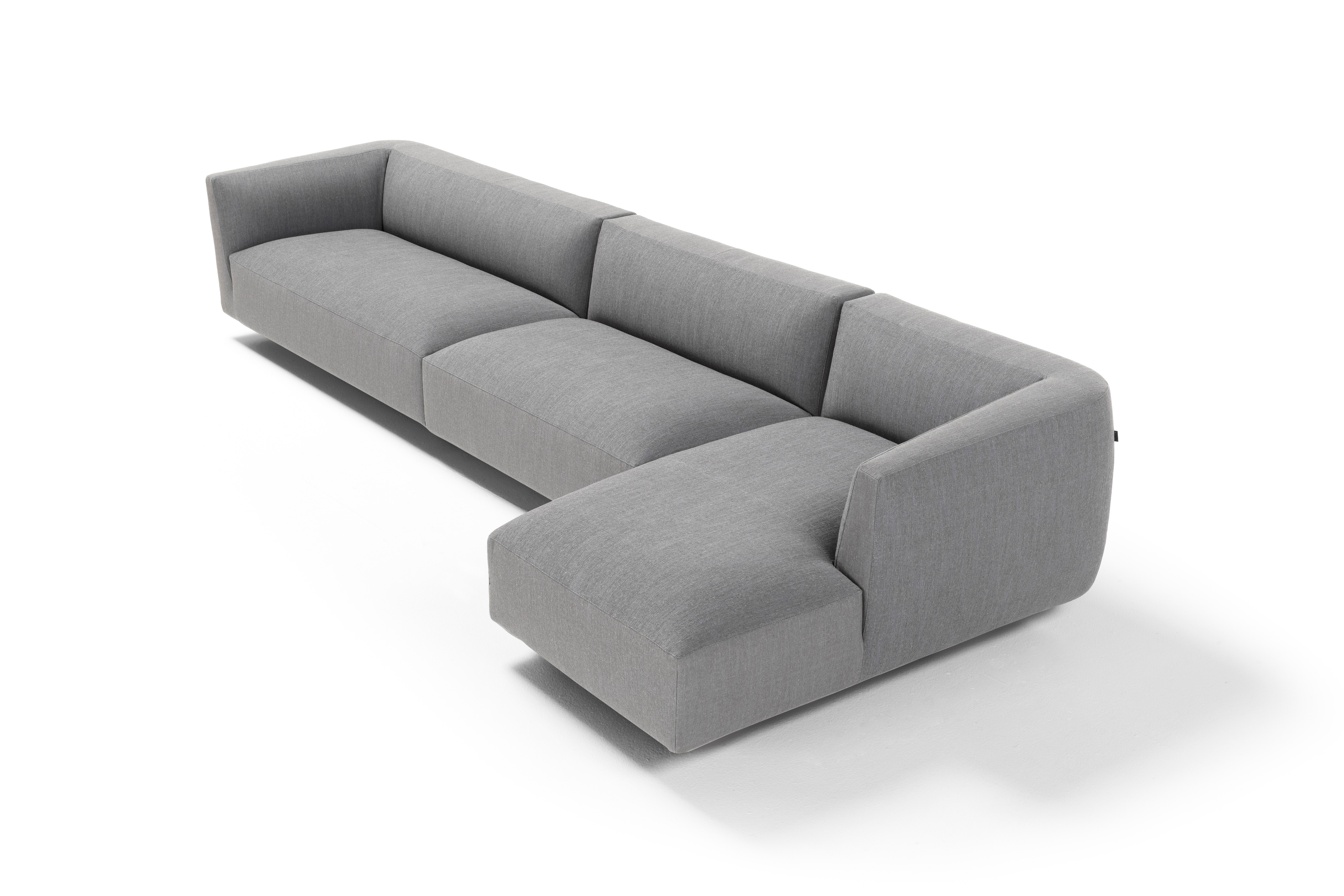 Italian Fabric Panis Sofa Composition by Amura Lab For Sale