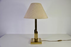 Stoffschirm Moderne Tischlampe aus der Mitte des Jahrhunderts, 1960er, Deutschland