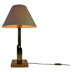 Stoffschirm Moderne Tischlampe aus der Mitte des Jahrhunderts, 1960er, Deutschland
