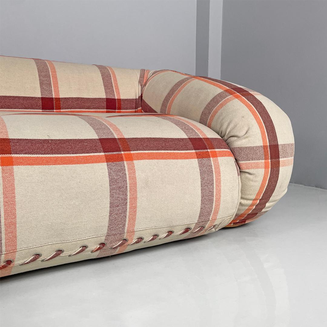 Fin du 20e siècle Canapé-lit en tissu Anfibio par Alessandro Becchi pour Giovannetti Collezioni, 1970 en vente