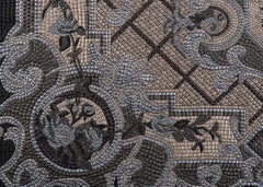 Stoffteppich mit künstlerischem Teppichmuster und gepolsterter Platte auf Anfrage