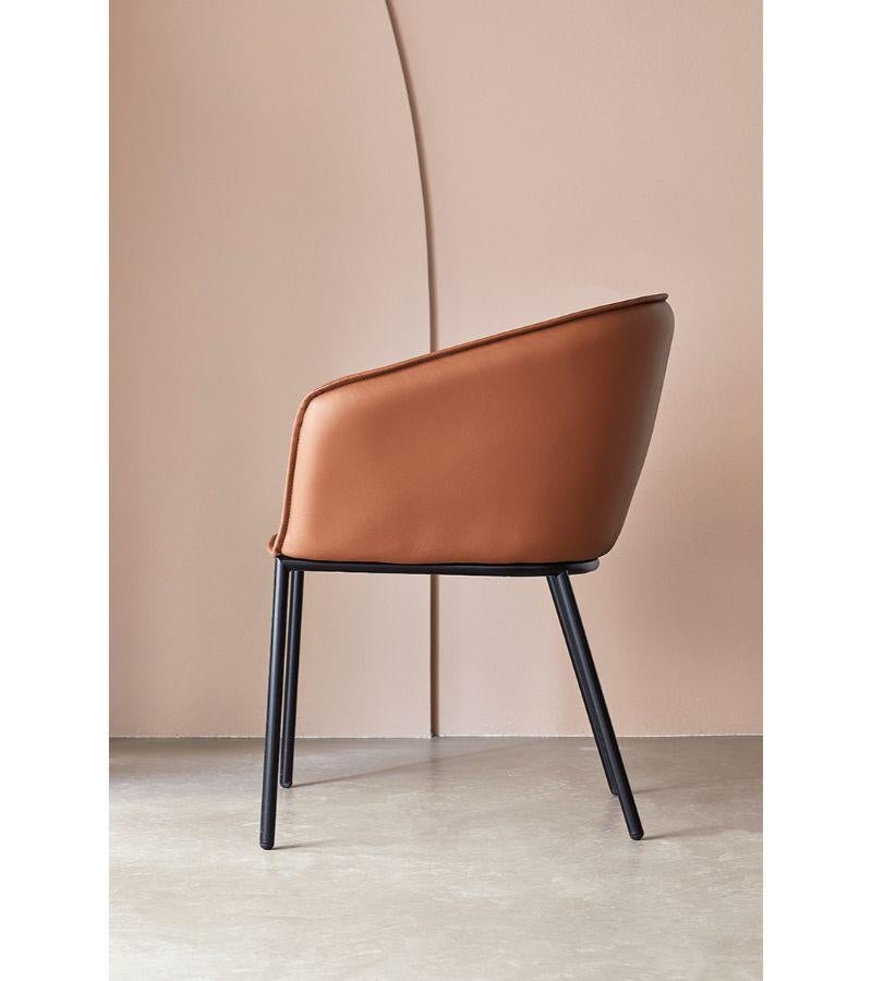 Lacquered Fabric You Chaise Chair by Luca Nichetto