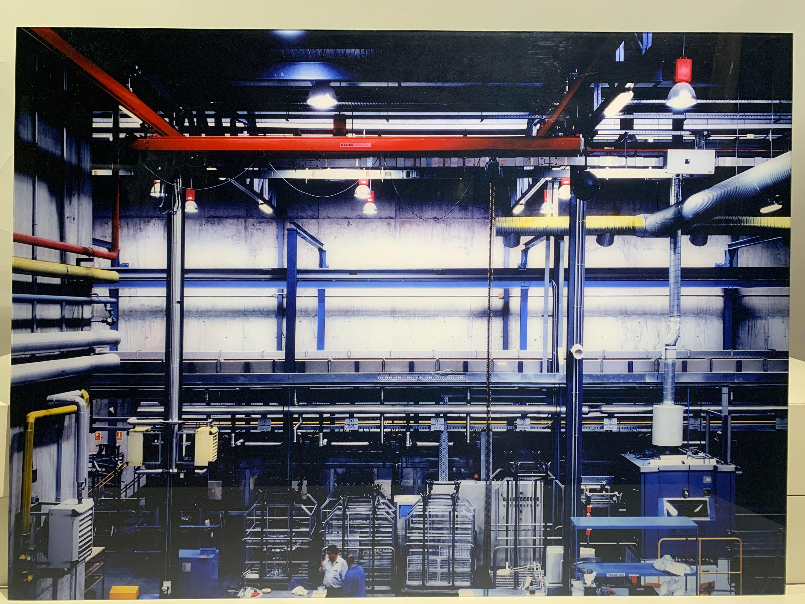 Acrylic Fábrica ITP 20 Limited Edition Original Print, signed by José Manuel Ballester For Sale