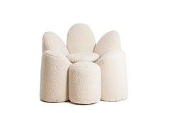 Fabrice Berrux, Armchair Model “Mayflower”, 1970s