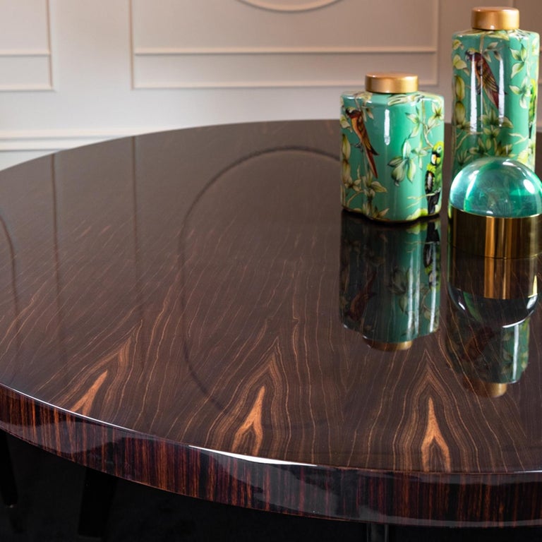 Fabrice Round Coffee Table by Dom Edizioni For Sale at 1stdibs