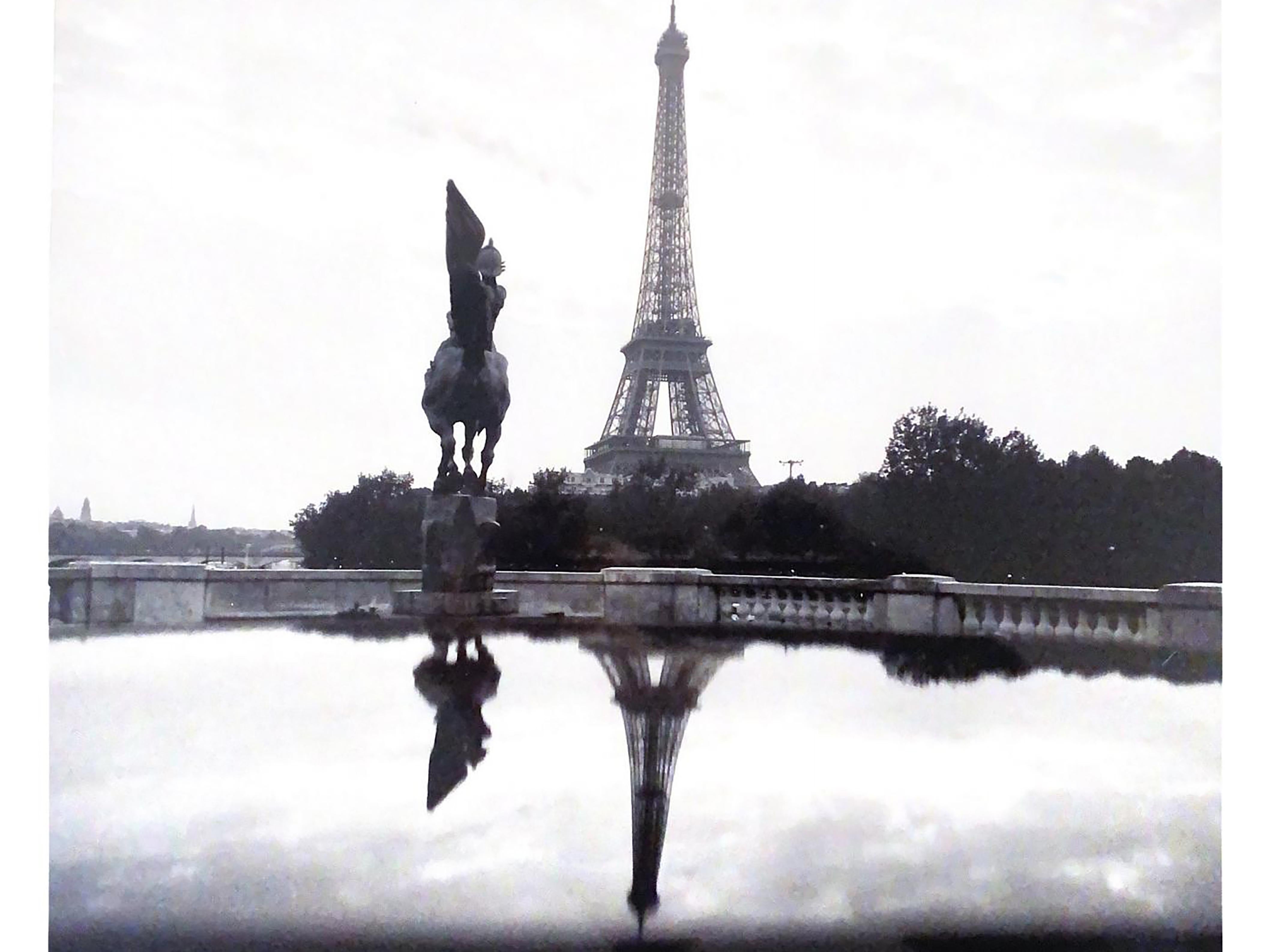 Fabrice Vallon. La Tour Eiffel. 2007 In Good Condition For Sale In Saint ouen, FR