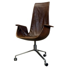 Fabricius and Kastholm FK-6725 High Back Bird Chair, 1964