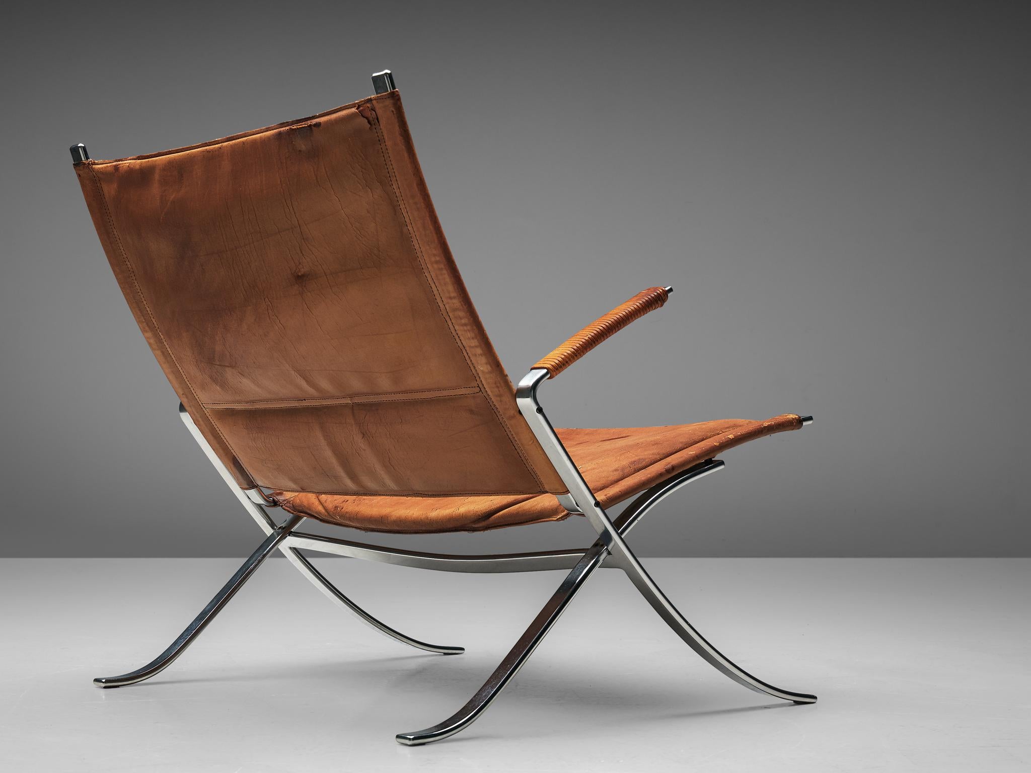 Mid-20th Century Early Edition Fabricius and Kastholm for Kill International Lounge Chair 