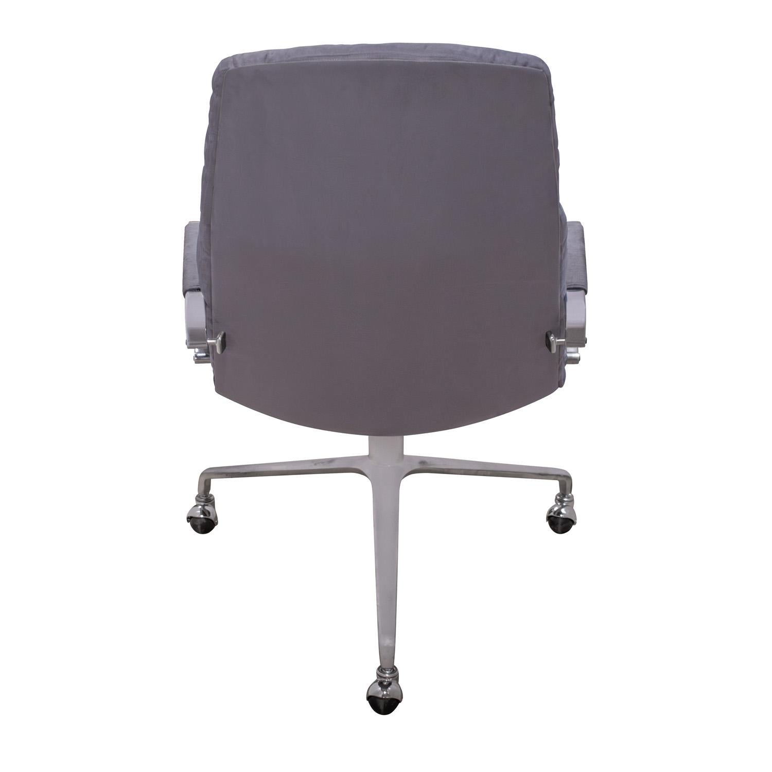 German Fabricius and Kastholm Rare Desk Chair on Castors 1960s For Sale