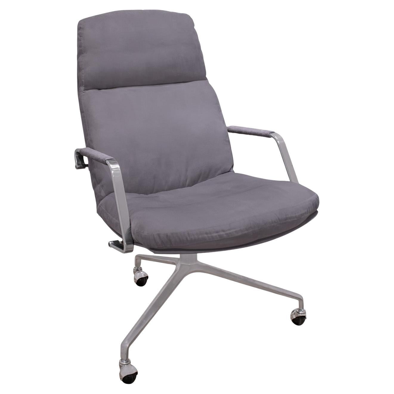 Fabricius and Kastholm Rare Desk Chair on Castors 1960s For Sale