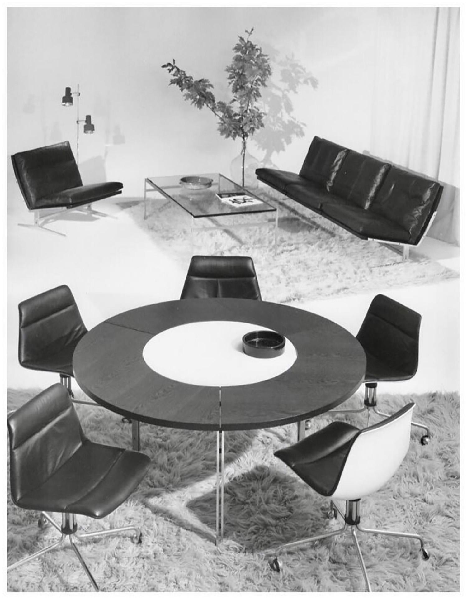 Fabricius Kastholm Dining or Conference Table by Alfred Kill, Germany, 1965 5