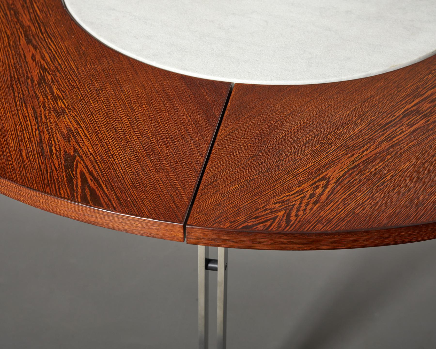 Fabricius Kastholm Dining or Conference Table by Alfred Kill, Germany, 1965 In Good Condition In Renens, CH