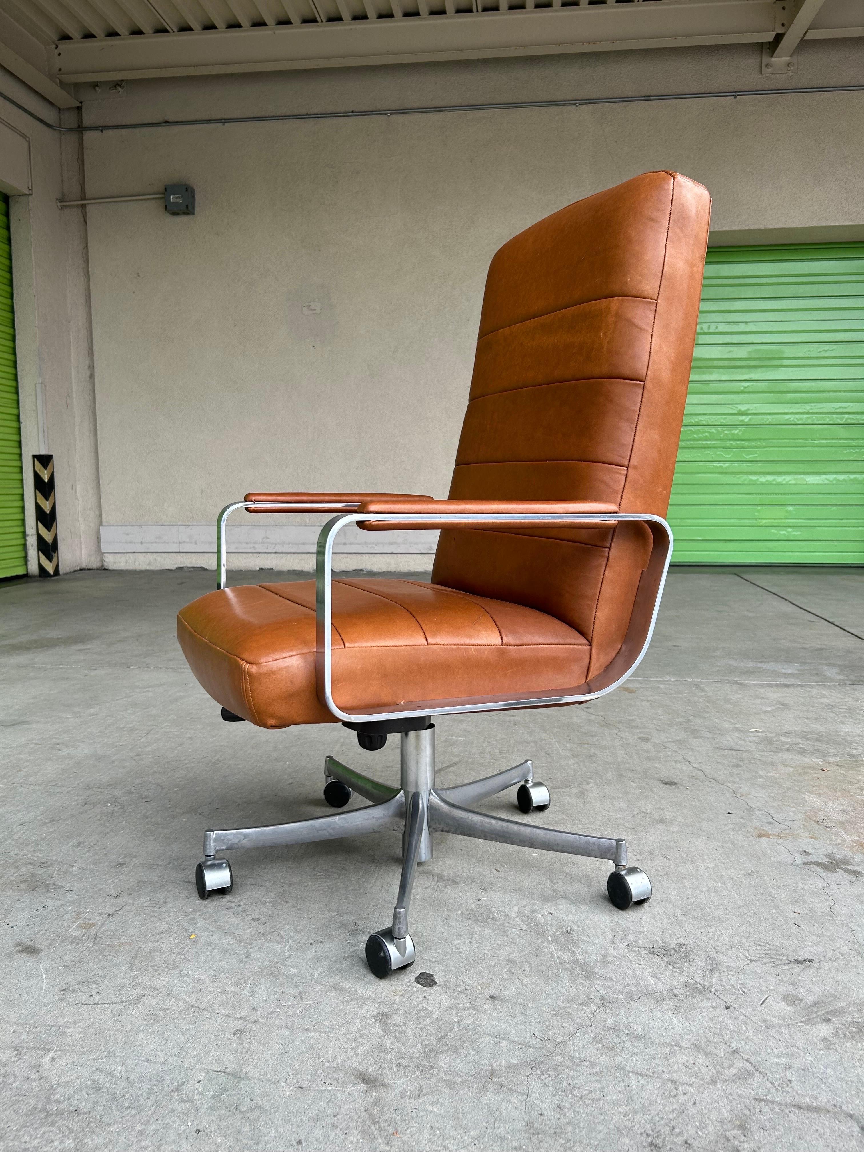 German Executive Office Chair Fabricius + Kastholm for Walter Knoll  For Sale