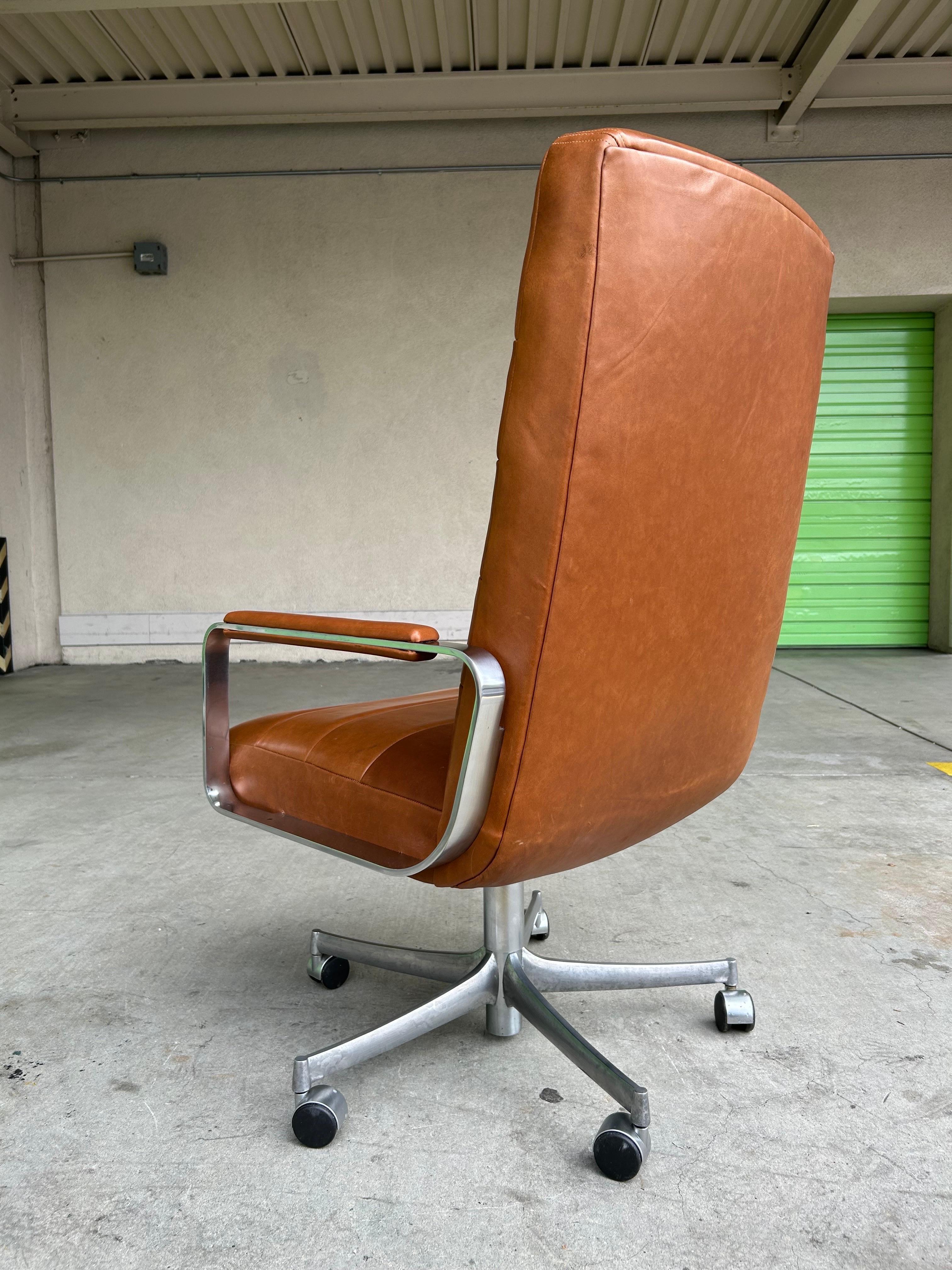 20th Century Executive Office Chair Fabricius + Kastholm for Walter Knoll  For Sale
