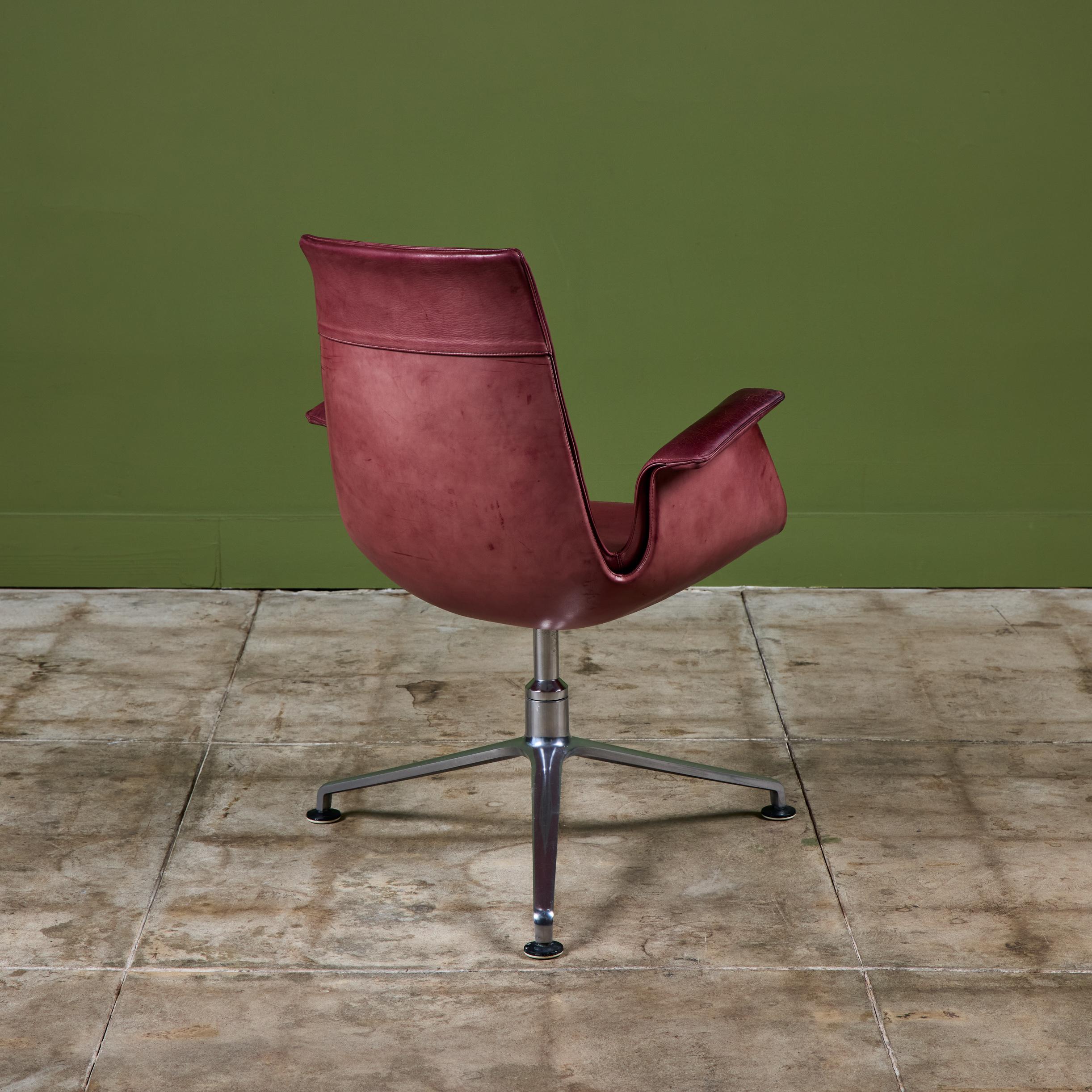 Aluminium Fabricius & Kastholm FK 6725 Fauteuil pour Walter Knoll en vente