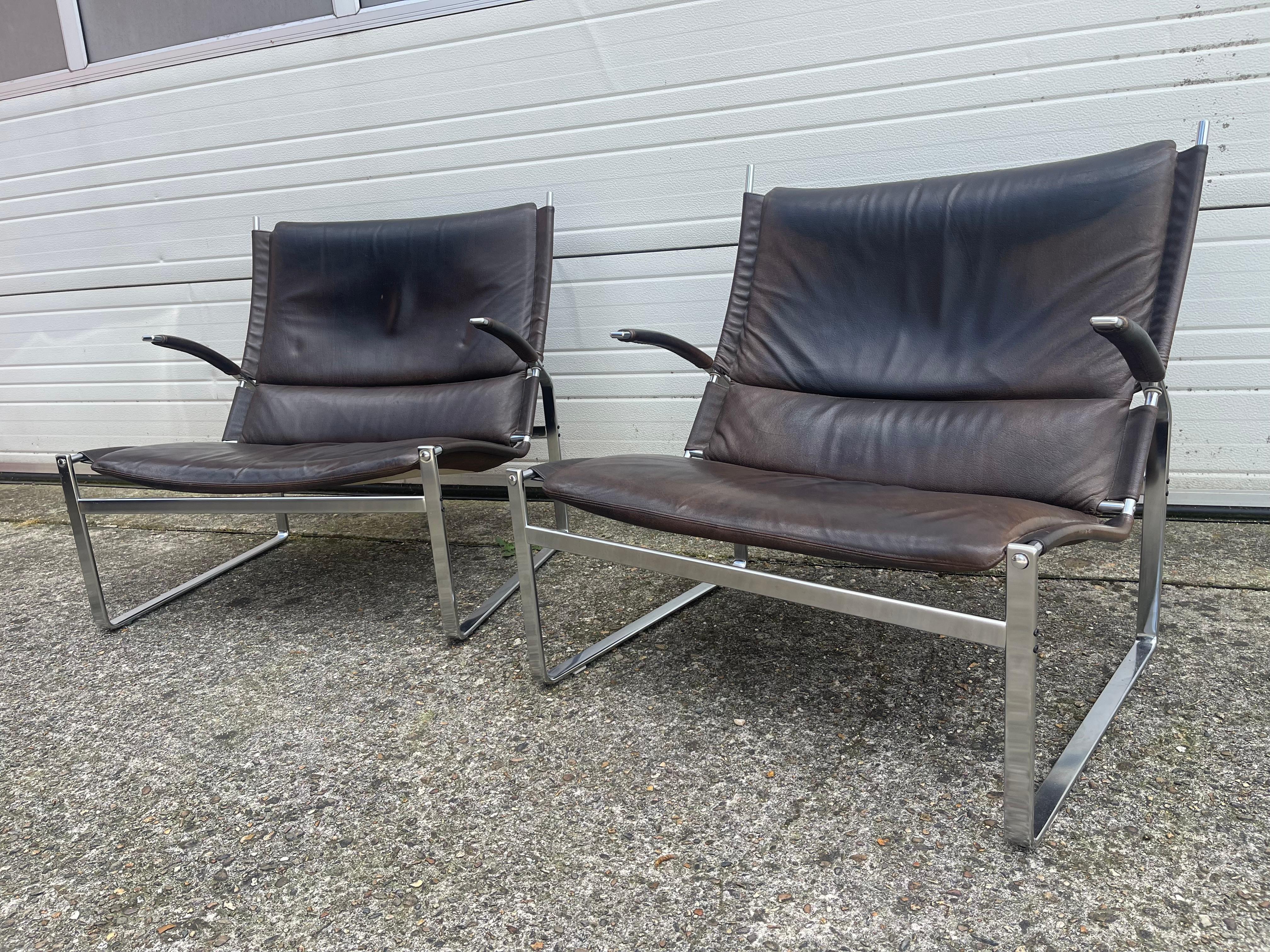 Fabricius Kastholm FK 81 Loungesessel im Zustand „Gut“ im Angebot in Oosterbeek, NL