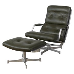 Fabricius & Kastholm FK 85 Lounge Chair and Ottoman for Kill International