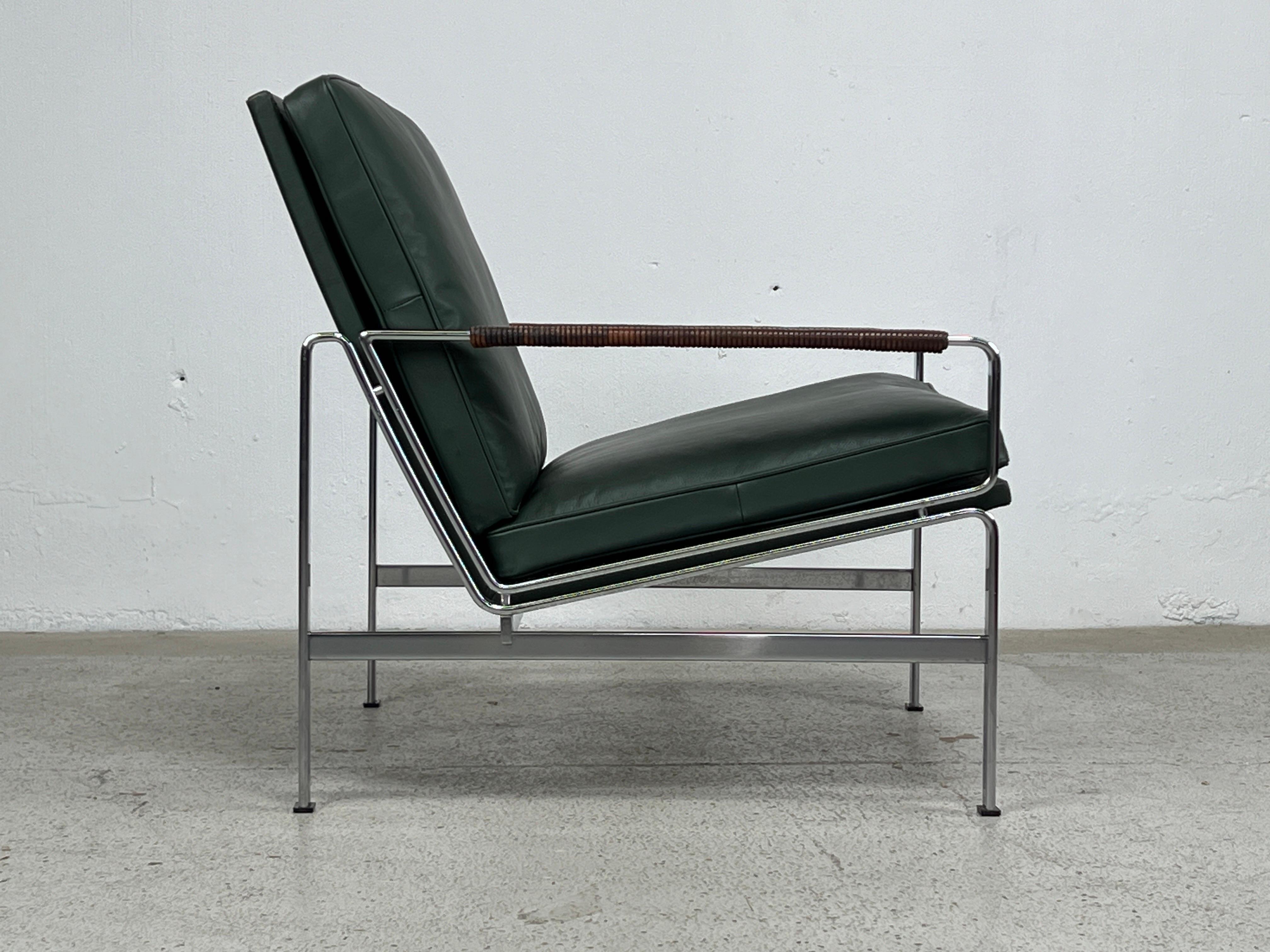 Leather Fabricius & Kastholm Lounge Chair 6720 for Kill International 