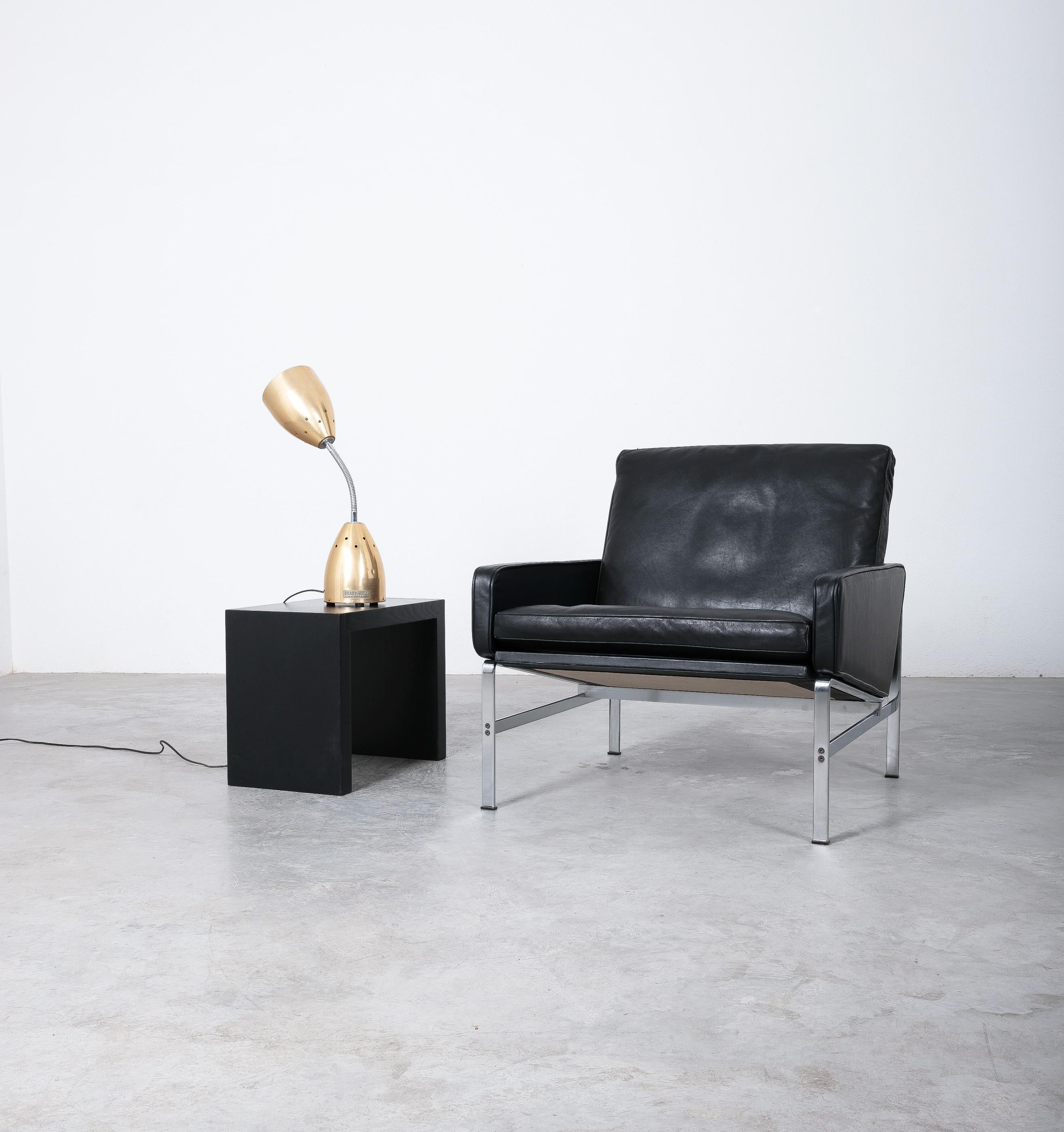 Fabricius & Kastholm Lounge Chairs FK 6720 Black Leather for Kill International 11