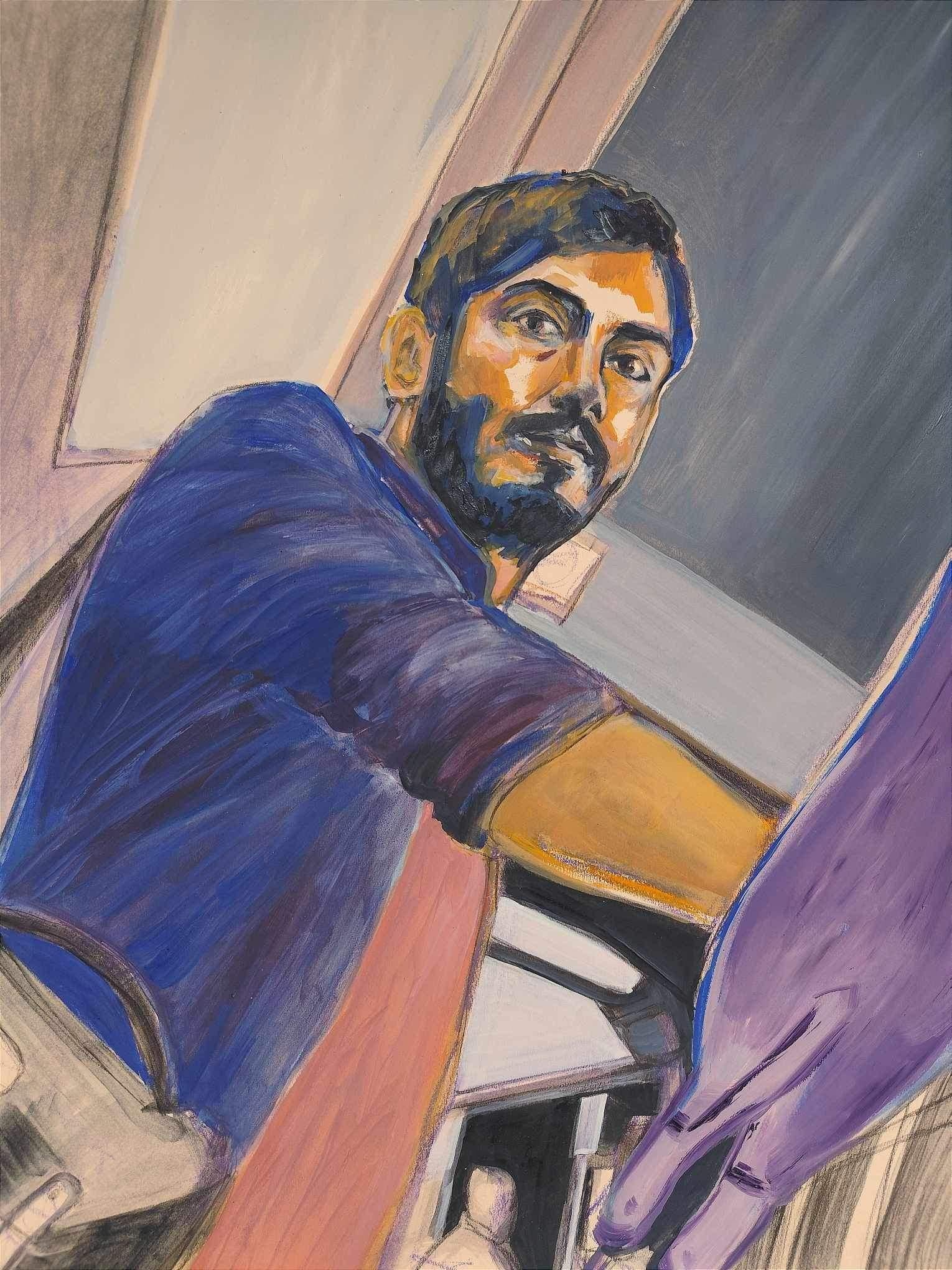 Art contemporain italien de Fabrizia Conti - Jean-Pierre Rentre du Travail