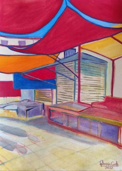 Italian Contemporary Art by Fabrizia Conti - La Passeggiata, 16.30 in Piazza