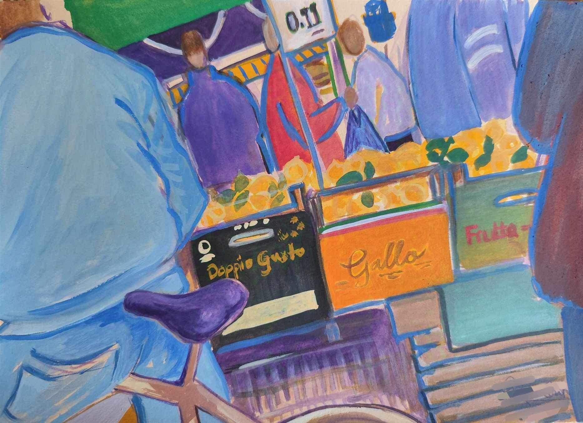 Zeitgenössische italienische Kunst von Fabrizia Conti - Ohne Titel im Angebot 1