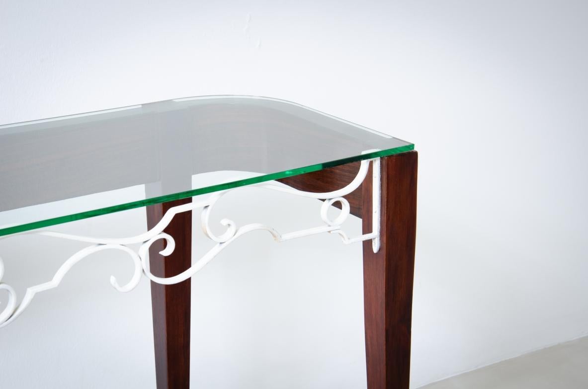 Italiano Fabrizio Clerici  Console in palissandro in vendita